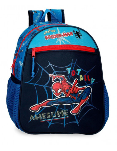 MOCHILA ADAP. 33CM. SPIDERMAN TOTALLY AWESOME